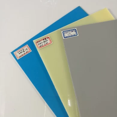 Panel de plástico de ABS de color beige Natrual grueso grueso grande de 5 mm 6 mm