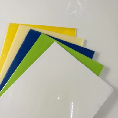 Panel de plástico de ABS de color beige Natrual grueso grueso grande de 5 mm 6 mm