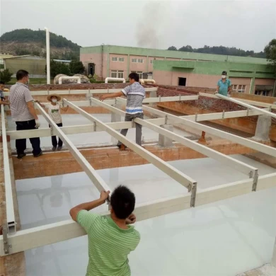 China Light Weight Fiber Glass Reinforced Polymer GRP FRP Rafter For Chemical Industry Building