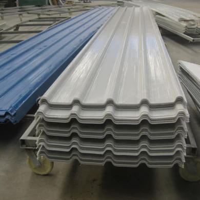 China Faser-Glasverstärktes Polymer-FRP des niedrigen Preises gewölbte Roofing Blatt-Hersteller