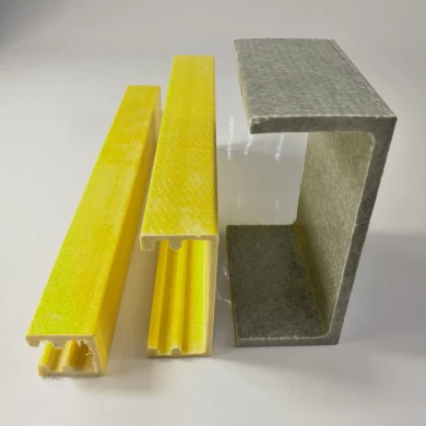 Formas de las secciones de las estructuras de la construcción de la fibra de vidrio de FRP pultruido de FRP Manufacturers