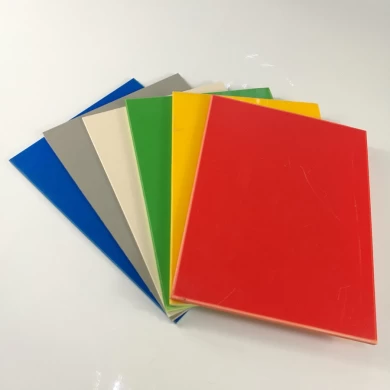 Thin High Glossy Colored Polystyrene Plastic PS Plate for Printing