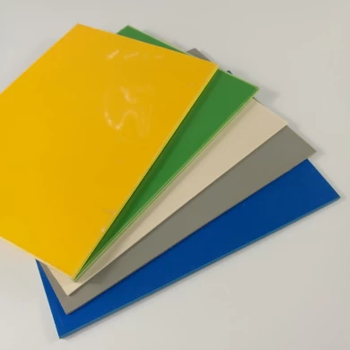Thin High Glossy Farbige Polystyrol Kunststoff PS Platte zum Drucken