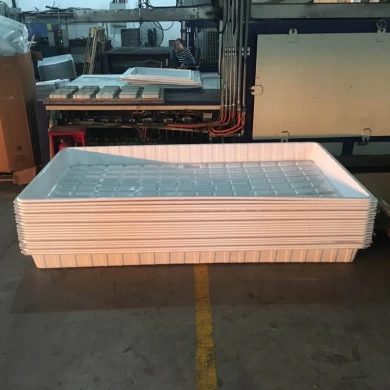 Vacuum Forming Indoor Large Plastic Garden Grass Seed Plant Trays for Hydroponics