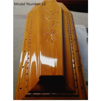 Europe style funeral coffins