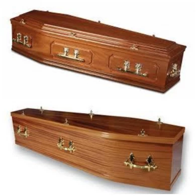 High quality factory price paulownia funeral wooden coffin, solid wood casket