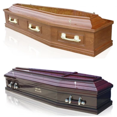 Italian  and europe style used funeral coffins