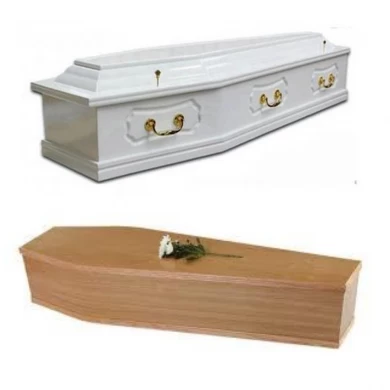Italian style and europe style used funeral coffins