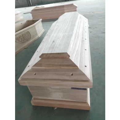 Italian style used funeral coffins