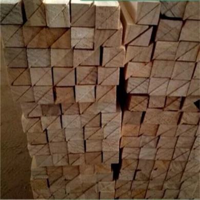 Natural Color Paulownia Triangle Chamfer Solid Strip