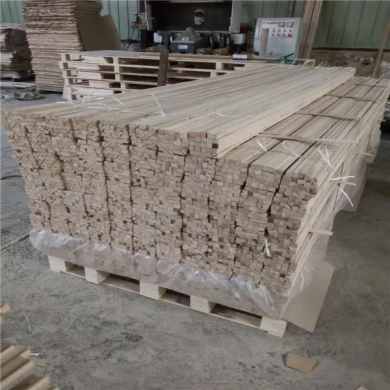 Paulownia solid square strip chamfer  for construction