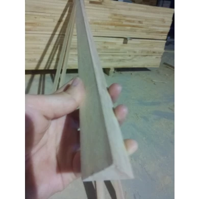 Paulownia triangular strips for decorative wood