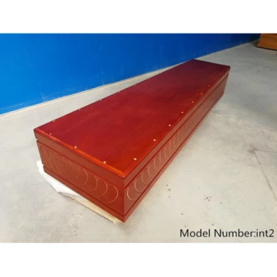 Wholesale Solid Oak Wooden Coffin for Funeral Use