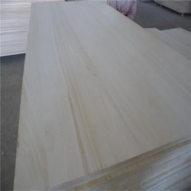 export japan bleached  paulownia solid panels