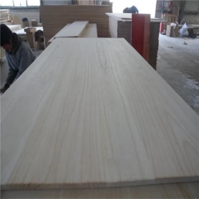 export japan bleached  paulownia solid panels