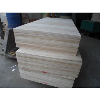 FSC-zertifizierte Paulownia Fingergelenk Massivholz für Baustoffe