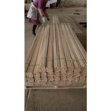 paulownia triangle wooden/paulownia strips/paulownia chamfer sticks