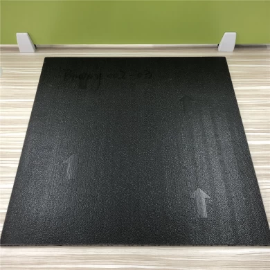 Fabricants de tuiles de tapis commerciaux noirs Carreaux de tapis carrés berbères gris