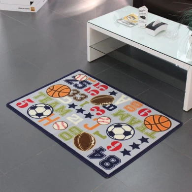 定制设计足球场儿童地毯