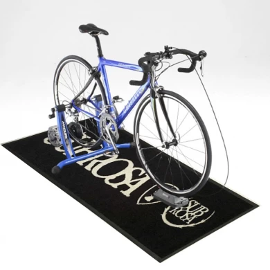 Custom bike mat