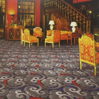 Kundenspezifischer Entwurf druckte Teppich für Bankettsaal-Hotelzimmer