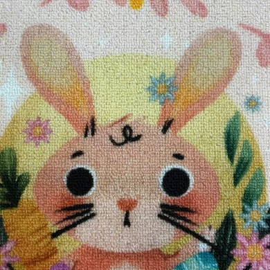 Easter Bunny Welcome Doormat Peeps Rug