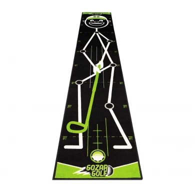 Indoor Logo Printed Golf Putting Mat