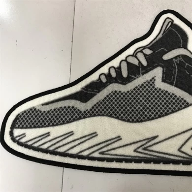 Inkjet Printed Shoes Shaped Logo Mat