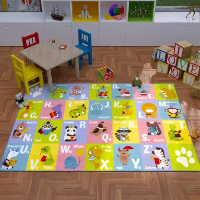 Kids Carpet Playmat Printing Learning Rug