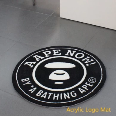 Logo Rubber Floor Mat For Advertisement