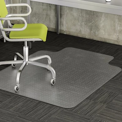 Shenzhen Tile Floor PVC Chairmate für Büro 30 "x 48" Stuhl Matte