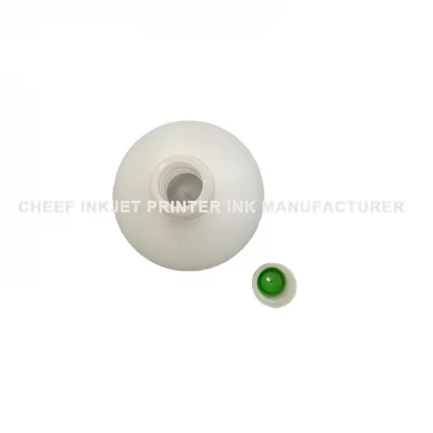 1000ml Tintenlösungsmittelflasche - grüner Deckel ohne Skalenmarke für Hitachi-Tintenlösungsmittel