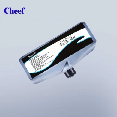 Blue fast drying ink anti-migration IC-240BK ink for domino Inkjet Coding Printer