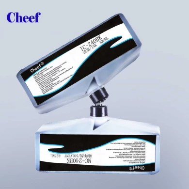 Blue fast drying ink anti-migration IC-240BK ink for domino Inkjet Coding Printer