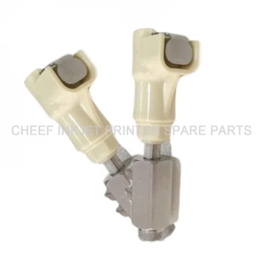 CONNECTOR-RECUP/BLEED-FOR SINGLE JET(DOUBLE TUBE 1.66-1.66) 5525 machinery parts for markem-imaje