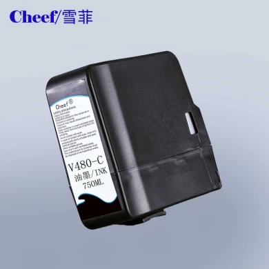 Cheap price with good quality alternative white ink V480-C for videojet coding printing machine