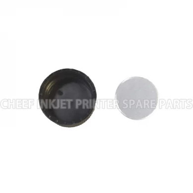 Cij printer spare parts black caps with Gaskets for ink