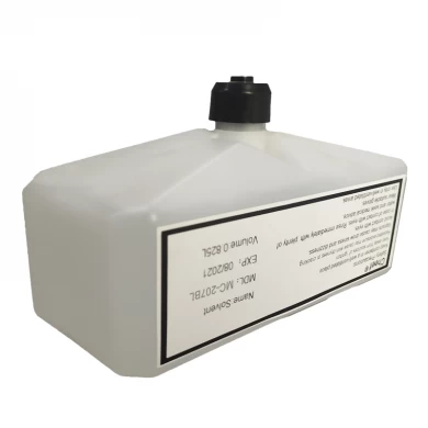Coding machine ink white solvent MC-207BL eco solvent ink for Domino