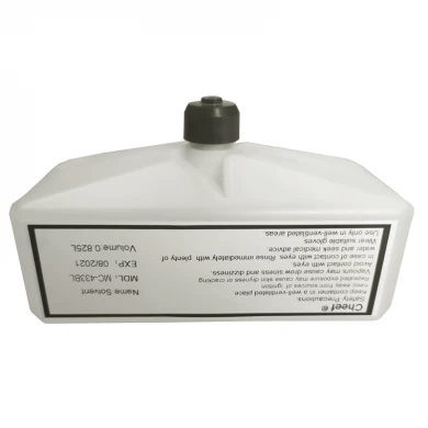 Codiermaschine Tinte weiß Lösungsmittel MC-433BL Eco-Solvent-Tinte für Domino
