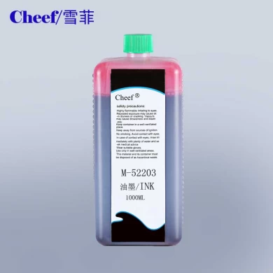 Factory direct high quality Rottweil red ink M-52203 for Rottweil cij printing machine