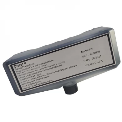 Tinta de codificación de secado rápido IC-060RG uso en tintas de la industria BOPP para Domino