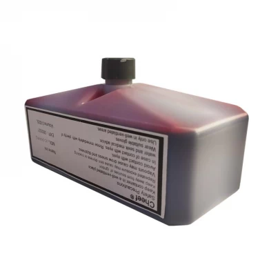 Tinta de codificação seca rápida IC-064RG que imprime tinta vermelha para Domino