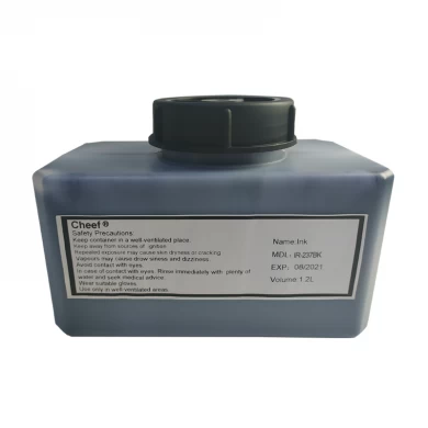 Tinta de secado rápido IR-237BK aceite resistente al fuego para Domino