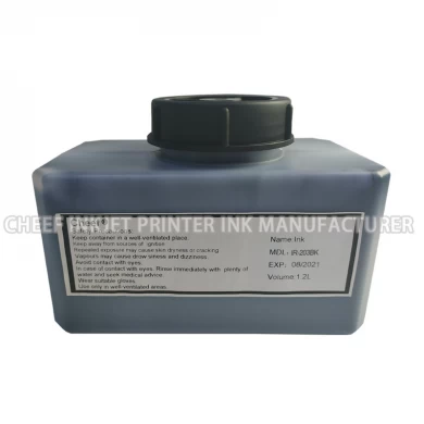 Tinta de secado rápido IR-203BK tinta de impresión para Domino