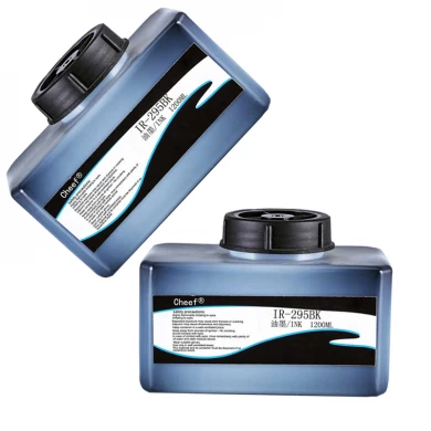 Fast drying printing ink  IR-295BK can Spray-printed Glass for Domino