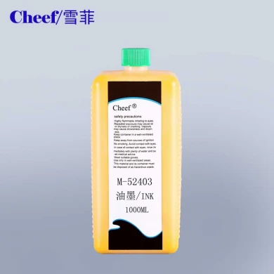 High quality yellow ink M-52403 for Rottweil continous ink jet printer