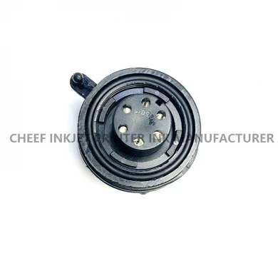 IP68 6-pin socket female plug DB37721-PC1268 printing machinery spare parts for Domino A series inkjet printers