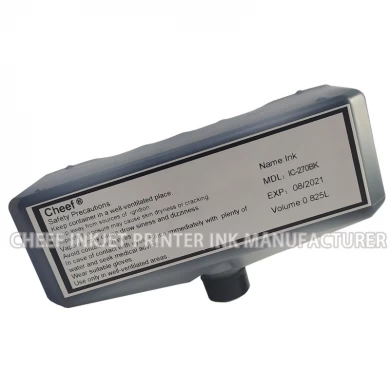 Tinta de codificación industrial IC-270BK tinta de codificación de secado rápido para Domino
