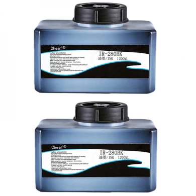 Ink jet printer ink consumables IR-280BK for Domino printer
