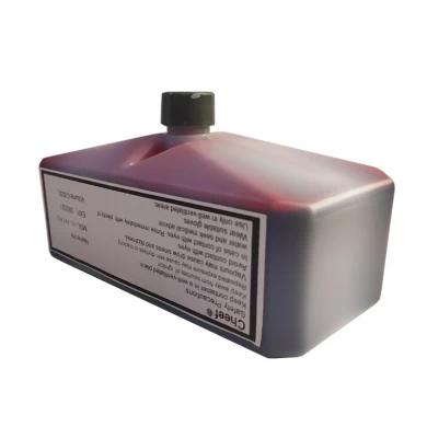 Inkjet printer coding ink IC-446RD fast dry red ink for Domino